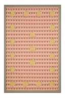 Cotton Cloth 180x270 Cm - Crimson Ikat Pink