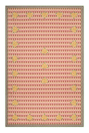 Cotton Cloth 220x350 Cm - Crimson Ikat Pink