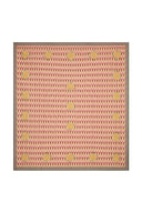Reversible Quilt 250x270 Cm - Crimson Ikat Pink