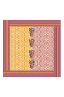 Cotton cloth 180x180 cm - Dam dam lilac gold