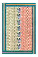 Cotton Cloth 180X270 cm - Dam Dam Red Sage