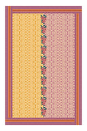 Cotton cloth 220x350 cm - Dam dam lilac gold