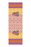 Cotton runner 50x150 cm - Dam dam lilac gold