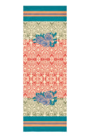 Tovaglietta Doppia Cotone 50x150 cm - Dam Dam Red Sage