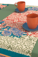 Cotton Runner 50X150 cm - Dam Dam Red Sage