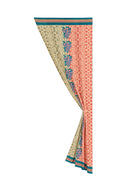 Tenda Mussola Di Cotone 110x240 cm - Dam Dam Red Sage
