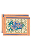 Set Di 2 Tovagliette Cotone 35x48 cm - Dam Dam Red Sage