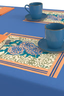 Set Of 2 Cotton Placemats 35X48 cm - Dam Dam Red Sage