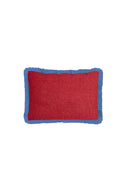 Organza cushion cover 35x50 cm - Cherry red pervinch