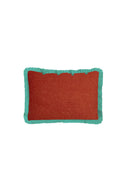 Organza cushion cover 35x50 cm - Geranium veronese