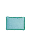 Organza cushion cover 35x50 cm - Light pervinch jade