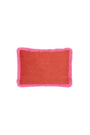 Organza cushion cover 35x50 cm - Rust pink
