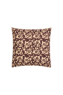Federa Cotone 45X45Cm - Arabesque Corolla Natural Coffee
