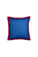 Organza cushion cover 45x45 cm - Bicolor china blue purple