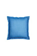 Organza cotton cushion 45x45 cm - Bicolor cherry red pervinch