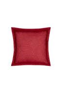 Organza cushion cover 45x45 cm - Bicolor dust violet cherry red
