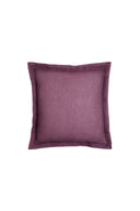 Organza cushion cover 45x45 cm - Bicolor jade dust violet