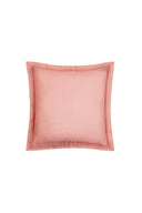 Organza cushion cover 45x45 cm - Bicolor maroon peach