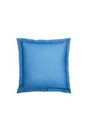 Organza cushion cover 45x45 cm - Bicolor mustard pervinch