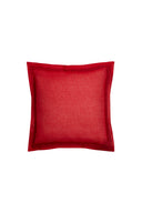 Organza cushion cover 45x45 cm - Bicolor peacock red