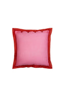 Organza cushion cover 45x45 cm - Bicolor pink rust