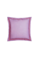 Organza cushion cover 45x45 cm - Bicolor rust pink