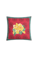 Cotton Cushion 45X45 Cm - Planet Cream Red
