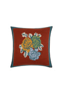 Saved ny x Lisa Corti cashmere cushion cover 50x50 cm - Ankara rust