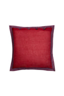 Federa Organza 60x60 cm - Cherry Red Dust Violet