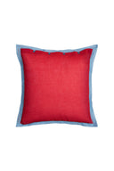 Organza cushion cover 60x60 cm - Cherry red pervinch