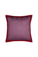 Organza cushion cover 60x60 cm - Dust violet cherry red