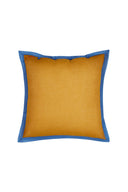 Organza cushion cover 60x60 cm - Mustard pervinch