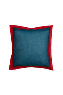 Organza cushion cover 60x60 cm - Peacock red