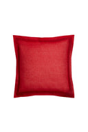 Organza cushion cover 60x60 cm - Peacock red