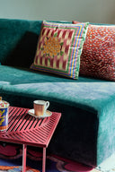 Cuscino Cotone 30X40 Cm - Crimson Ikat Pink