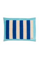 Cotton Cushion  30X40 - Nizam Stripes Blue Natural