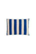 Cotton Cushion  30X40 - Nizam Stripes Blue Natural