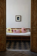 Lisa Corti x The Socialite Family Bomboloni Cushion - Bold Rose
