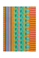 Reversible gudri 130x180 cm - Three flower pervinch