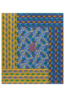 Reversible gudri 220x250 cm - Three flower pervinch