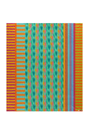 Reversible gudri 220x250 cm - Three flower pervinch