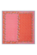 Cotton muslin cloth 220x220 cm - Indonesian red rose