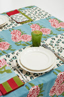 Telo Cotone 220x220 cm - Leopard Stripes Sky