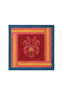 Cotton napkin 50x50 cm - Brocade red