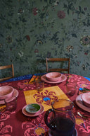 Tovagliolo Cotone 50x50 cm - Brocade Red