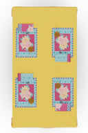 Cotton napkin 50x50 cm - Frida design magenta
