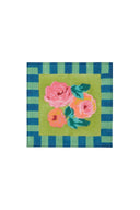 Cotton Napkin 50x50 cm - Nizam Flower Acid Green