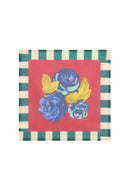 Cotton Napkin 50X50 Cm - Nizam Stripes Red Natural