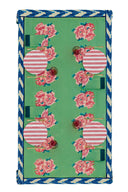 Cotton napkin 50x50 cm - Nina rose mint