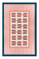 Telo Cotone 220x350 cm - Nizam Cream Pink